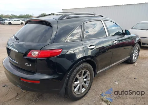 2008 Infiniti Fx35 from USA, damaged, VIN JNRAS08U08X104478